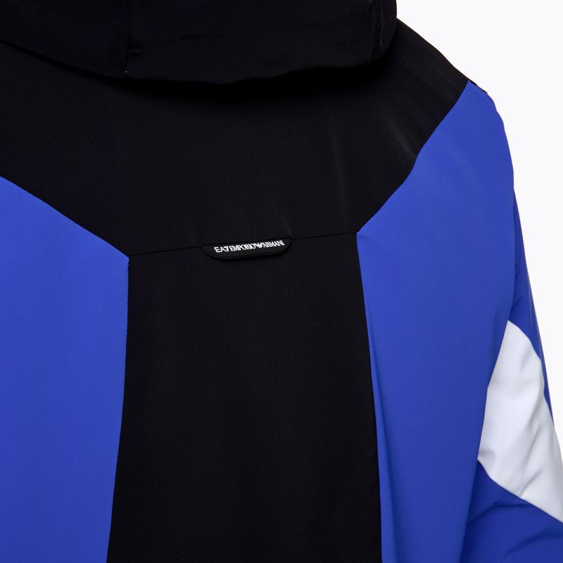 Geacă de schi pentru bărbați EA7 Emporio Armani Ski Cortina Colorblock Toray new royal blue 7
