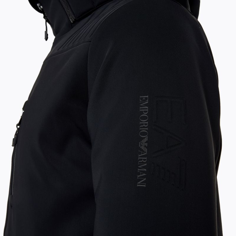 Geacă de schi pentru bărbați EA7 Emporio Armani Ski Kitzbuhel Softshell black 3