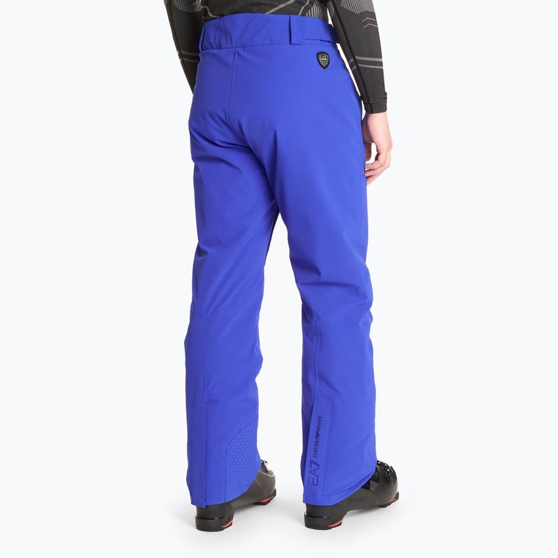 Pantaloni de schi pentru bărbați EA7 Emporio Armani Ski Cortina Toray new royal blue 2