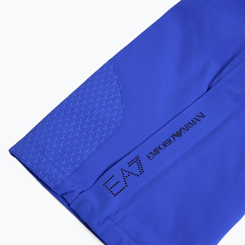 Pantaloni de schi pentru bărbați EA7 Emporio Armani Ski Cortina Toray new royal blue 6