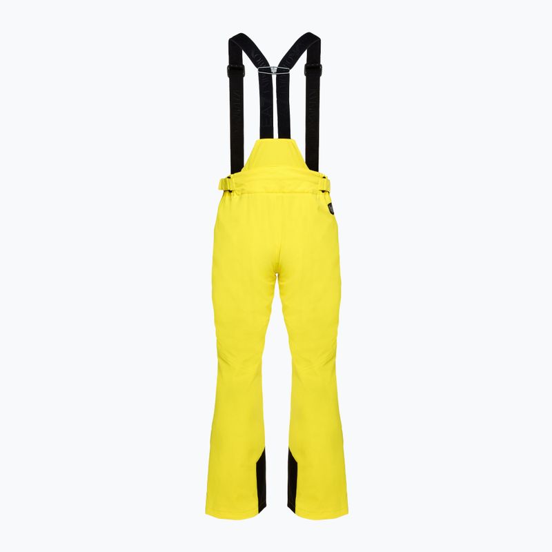 Pantaloni de schi pentru bărbați EA7 Emporio Armani Ski Kitzbuhel Protectum blazing yellow 2