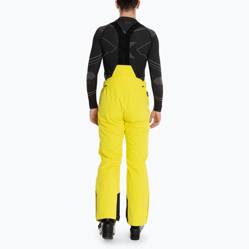 Pantaloni de schi pentru bărbați EA7 Emporio Armani Ski Kitzbuhel Protectum blazing yellow 2