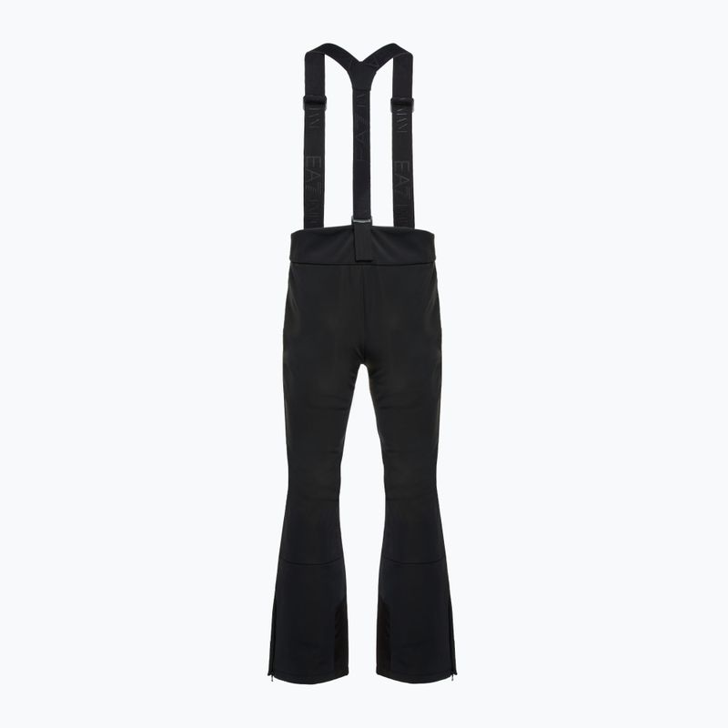 Pantaloni de schi pentru bărbați EA7 Emporio Armani Ski Kitzbuhel Softshell black 2