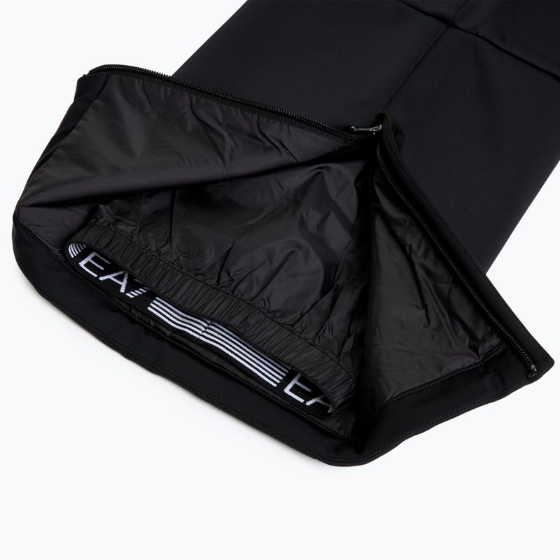 Pantaloni de schi pentru bărbați EA7 Emporio Armani Ski Kitzbuhel Softshell black 3