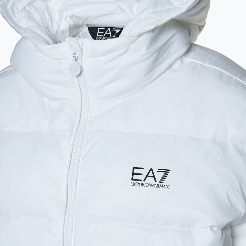 Geacă pentru femei  EA7 Emporio Armani Train Shiny ECO Extra Padded Bomberka white 3