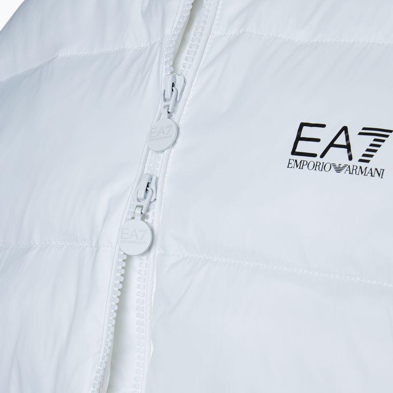 Geacă pentru femei  EA7 Emporio Armani Train Shiny ECO Extra Padded Bomberka white 5