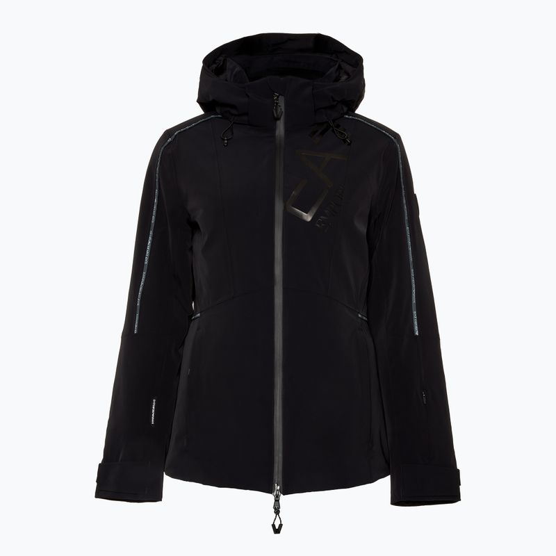 Geacă de schi pentru femei  EA7 Emporio Armani Ski Cortina Logo Toray black