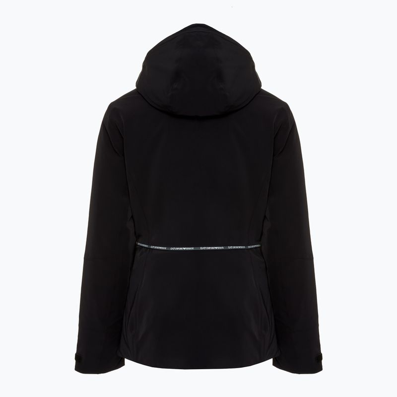 Geacă de schi pentru femei  EA7 Emporio Armani Ski Cortina Logo Toray black 2