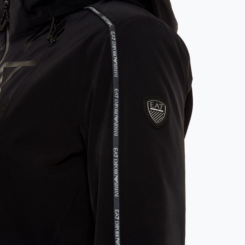 Geacă de schi pentru femei  EA7 Emporio Armani Ski Cortina Logo Toray black 4