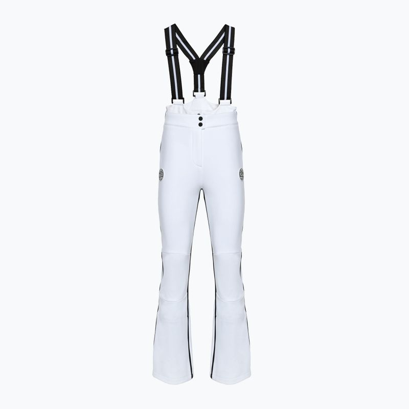 Pantaloni de schi pentru femei EA7 Emporio Armani Ski St. Moritz Fashion white