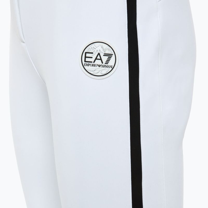 Pantaloni de schi pentru femei EA7 Emporio Armani Ski St. Moritz Fashion white 3