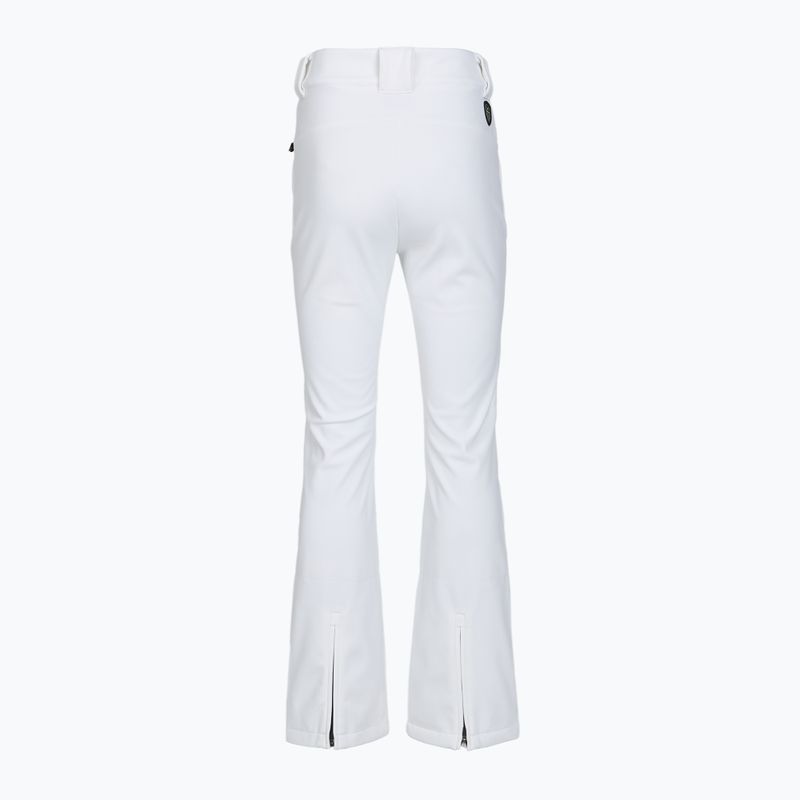 Pantaloni de schi pentru femei EA7 Emporio Armani Ski Kitzbuhel High Waisted Softshell white 2