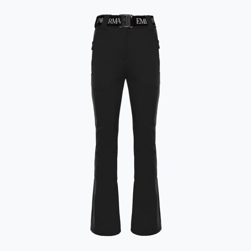 Pantaloni de schi pentru femei EA7 Emporio Armani Ski Kitzbuhel High Waisted Softshell black