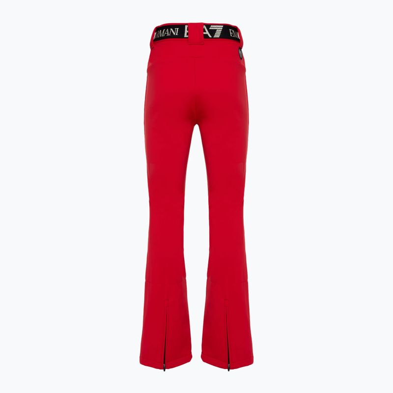 Pantaloni de schi pentru femei EA7 Emporio Armani Ski Kitzbuhel High Waisted Softshell salsa 2