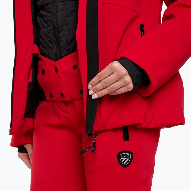 Set de schi EA7 Emporio Armani Ski Kitzbuhel Softshell Tris eacă + pantaloni + vestă salsa 17