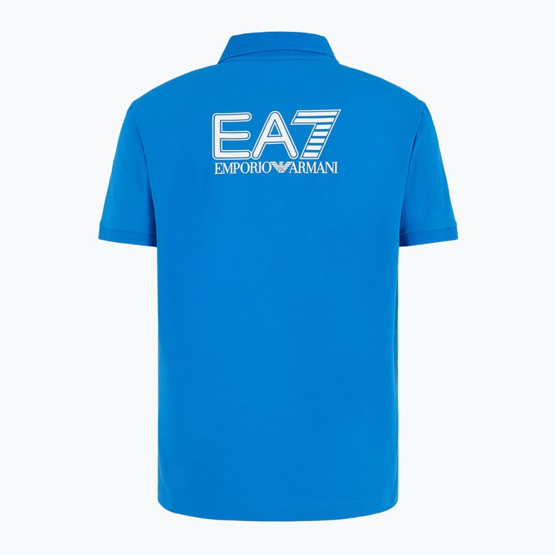 Tricou pentru bărbați  EA7 Emporio Armani Train Visibility Polo lapis blue 2