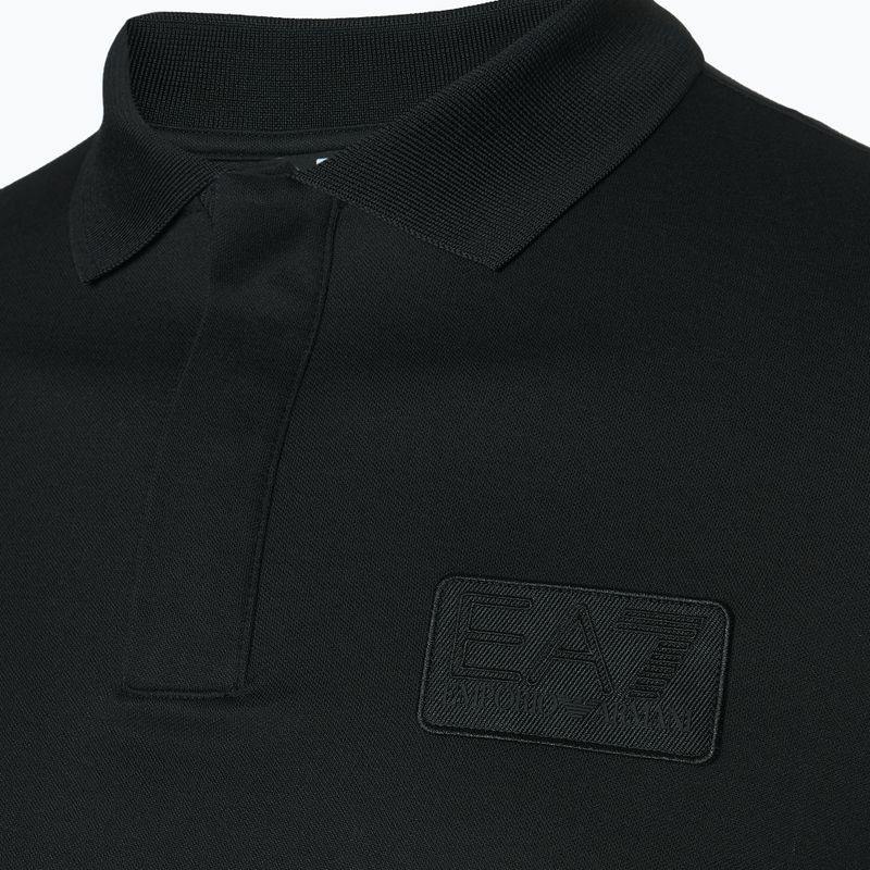 Tricou pentru bărbați  EA7 Emporio Armani Train Lux Polo Modal black 3