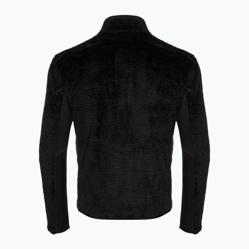 Bluză de schi pentru bărbați EA7 Emporio Armani Ski Cortina Polarfleece T-Top black 2