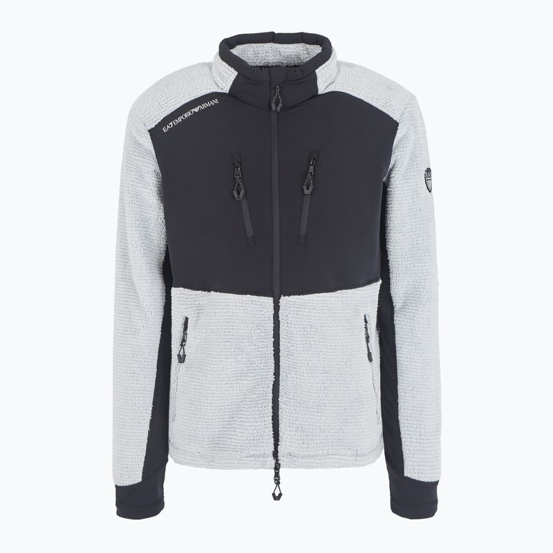 Bluză de schi pentru bărbați  EA7 Emporio Armani Ski Cortina Polarfleece T-Top quiet gray