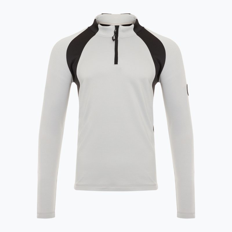 Bluză de schi pentru bărbați  EA7 Emporio Armani Ski St. Moritz Powerstretch T-Top quiet gray