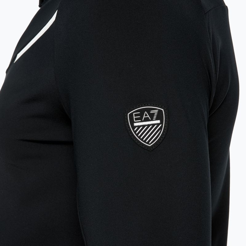 Bluză de schi pentru bărbați  EA7 Emporio Armani Ski Kitzbuhel Colorblock Powerstretch T-Top black 6