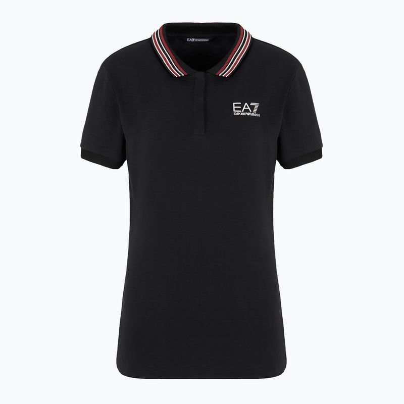 Tricou pentru femei EA7 Emporio Armani Golf Pro Polo Damier black