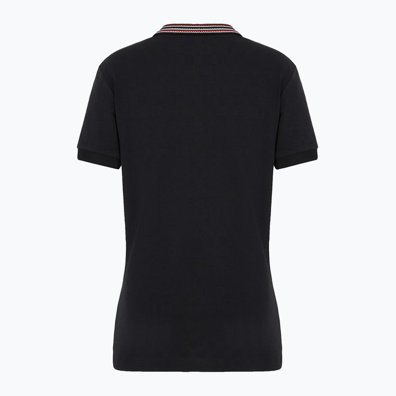 Tricou pentru femei EA7 Emporio Armani Golf Pro Polo Damier black 2