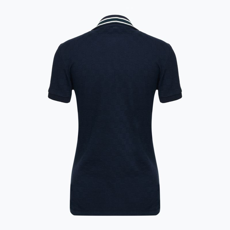 Tricou pentru femei EA7 Emporio Armani Golf Pro Polo Damier armani blue 2