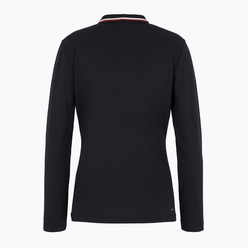Longsleeve pentru femei EA7 Emporio Armani Golf Pro Polo black 2