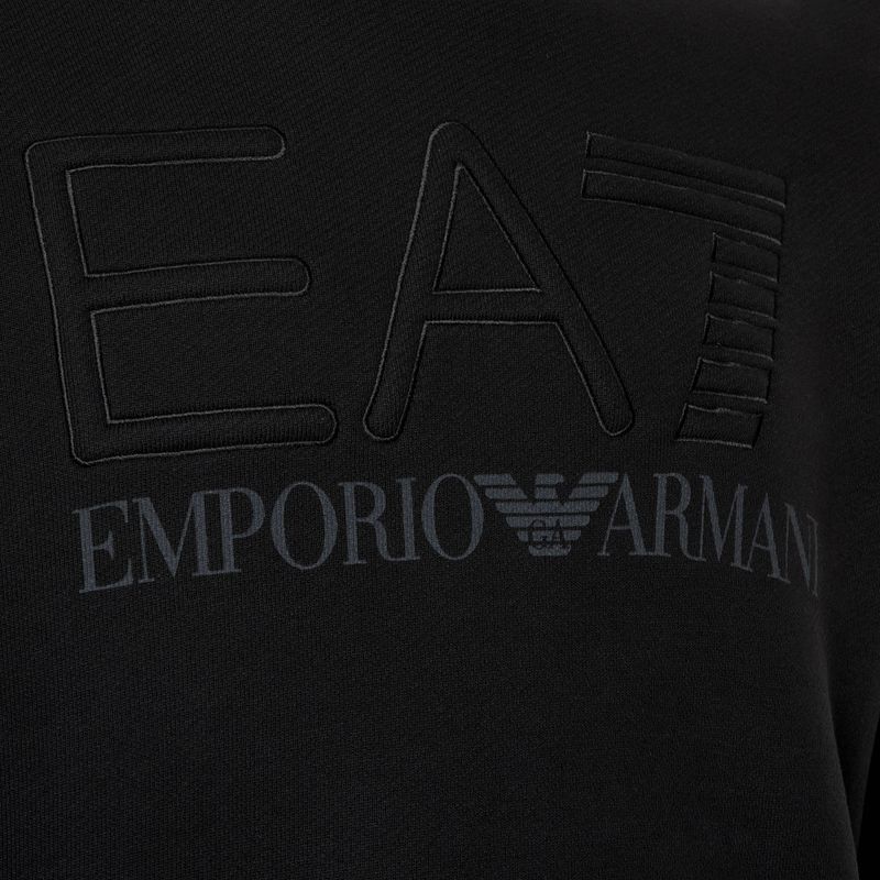 Bluză EA7 Emporio Armani Train Logo Series Embroidery T-Top Coft black 3