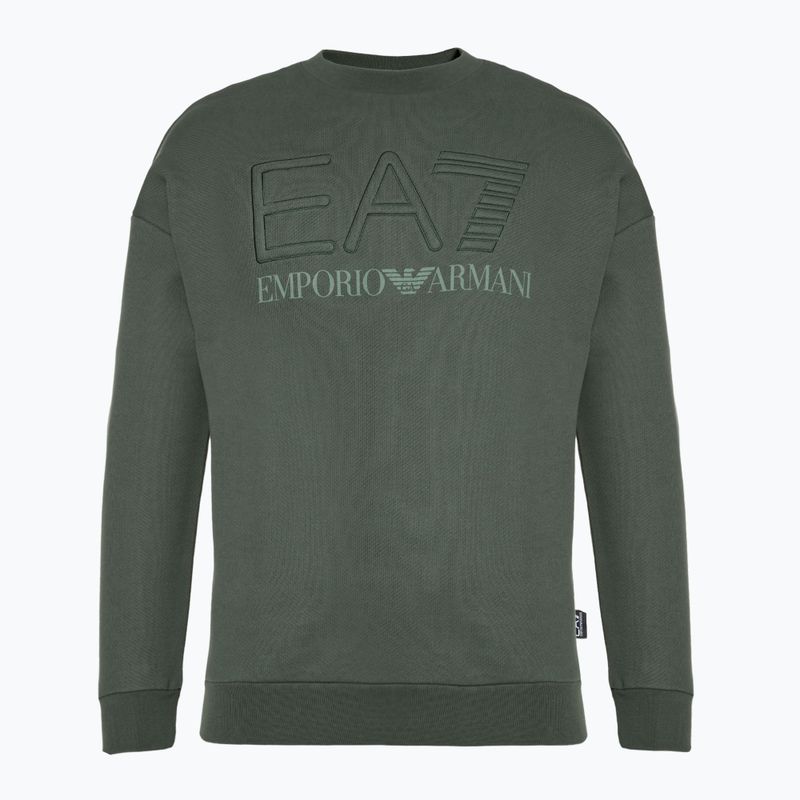 Bluză EA7 Emporio Armani Train Logo Series Embroidery T-Top Coft beetlee