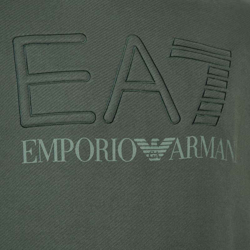 Bluză EA7 Emporio Armani Train Logo Series Embroidery T-Top Coft beetlee 4