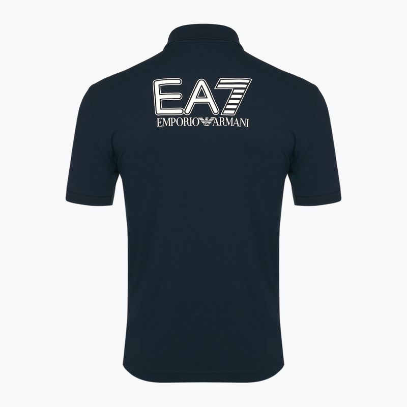 Tricou pentru bărbați  EA7 Emporio Armani Train Visibility Polo armani blue 2