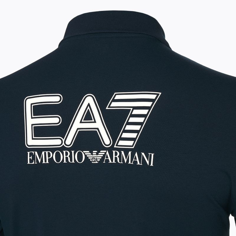 Tricou pentru bărbați  EA7 Emporio Armani Train Visibility Polo armani blue 4