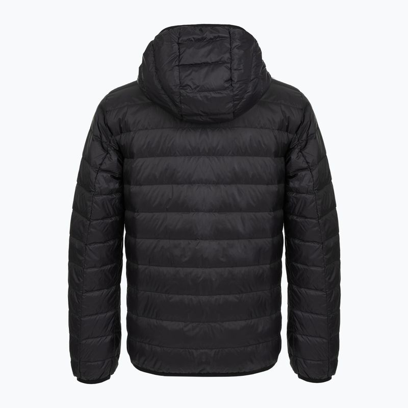 Geacă pentru bărbați EA7 Emporio Armani Train Core Id Down Light Jacket Hoodie black 2