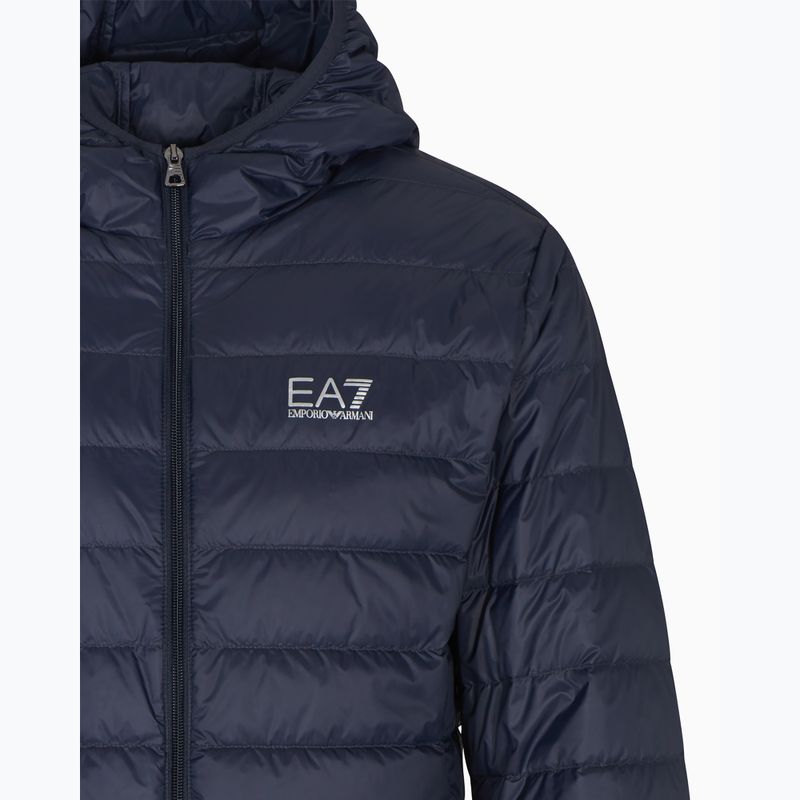 Geacă pentru bărbați EA7 Emporio Armani Train Core Id Down Light Jacket Hoodie armani blue 3