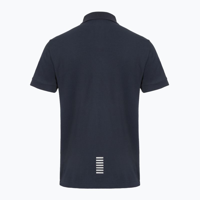 Tricou polo pentru bărbați EA7 Emporio Armani Core Identity Polo armani blue 2