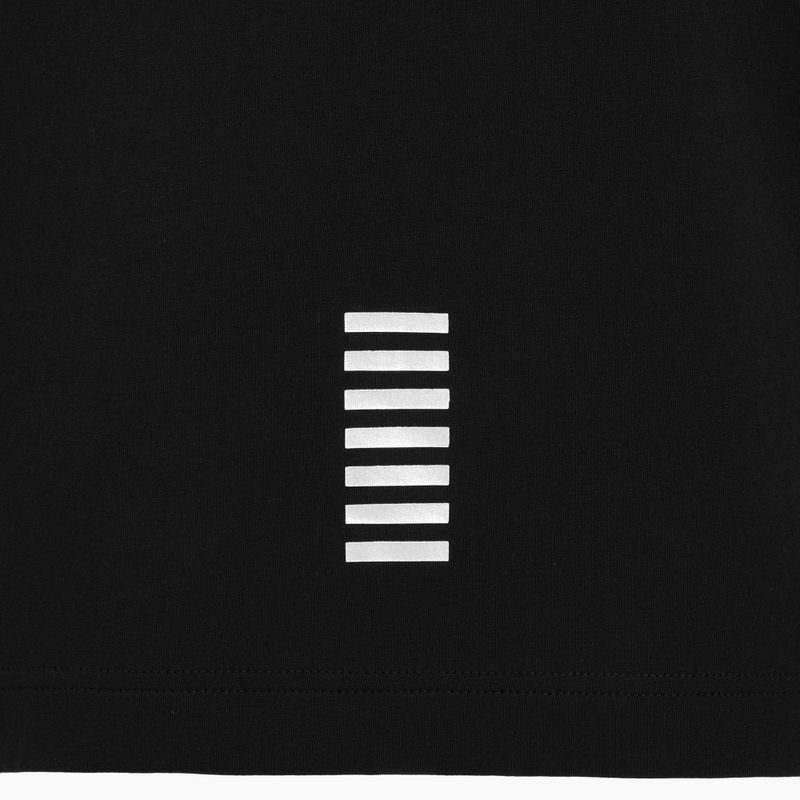 Tricou polo pentru bărbați EA7 Emporio Armani Core Identity Polo black 4