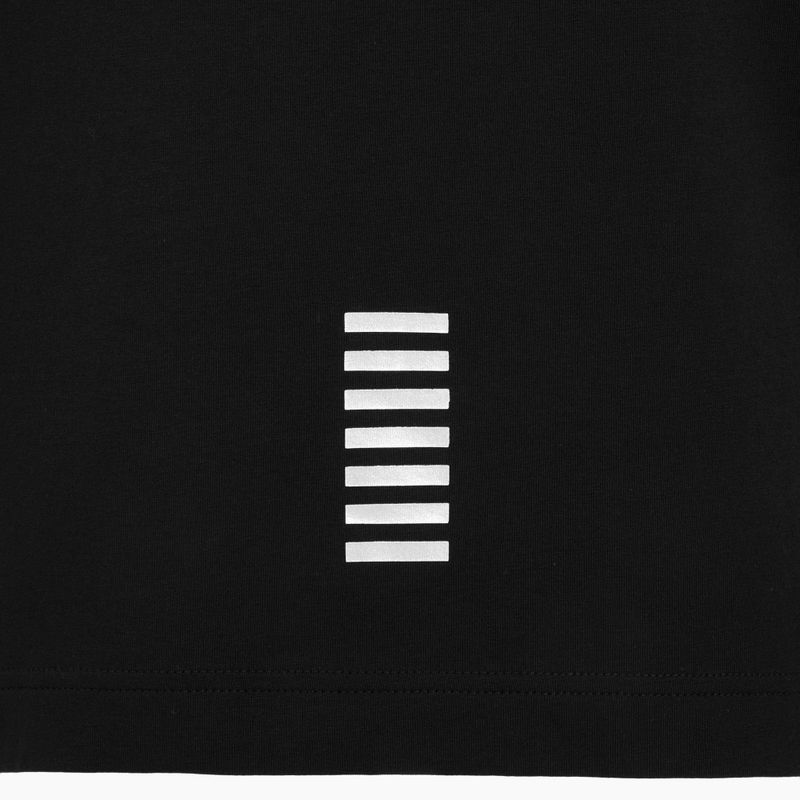 Tricou polo pentru bărbați EA7 Emporio Armani Core Identity Piqué Polo black 4