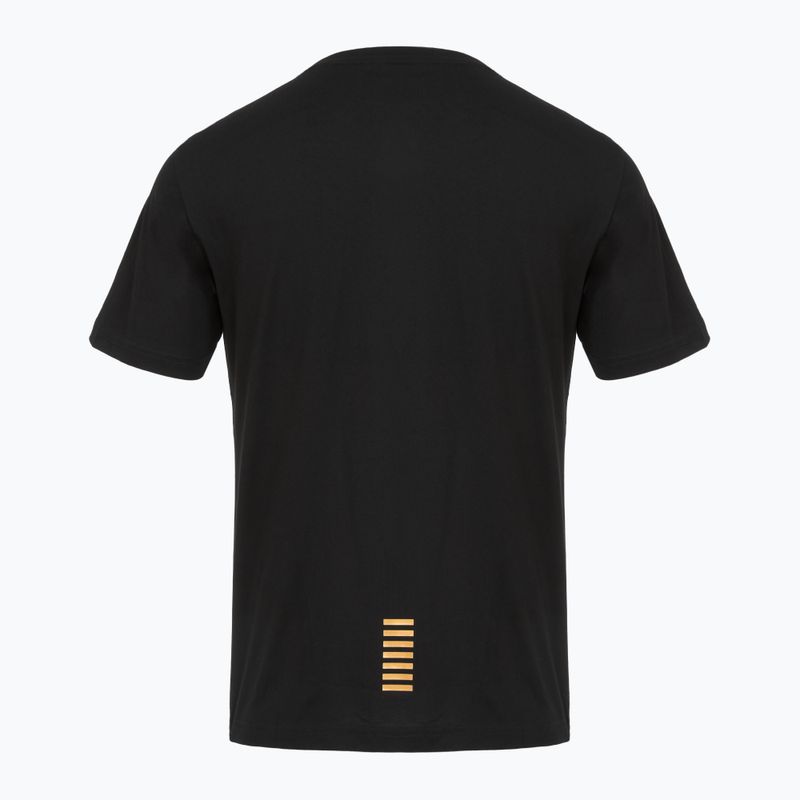 Tricou pentru bărbați EA7 Emporio Armani Pima Cotton Core Identity black 2