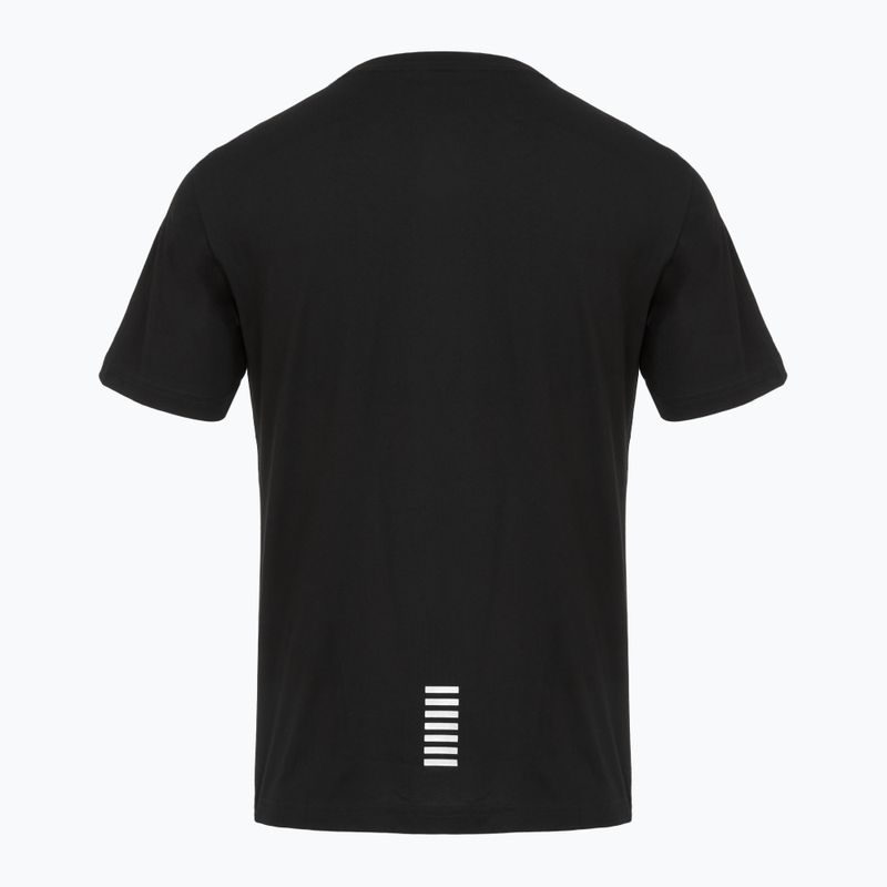 Tricou pentru bărbați EA7 Emporio Armani Pima Cotton Core Identity black 2