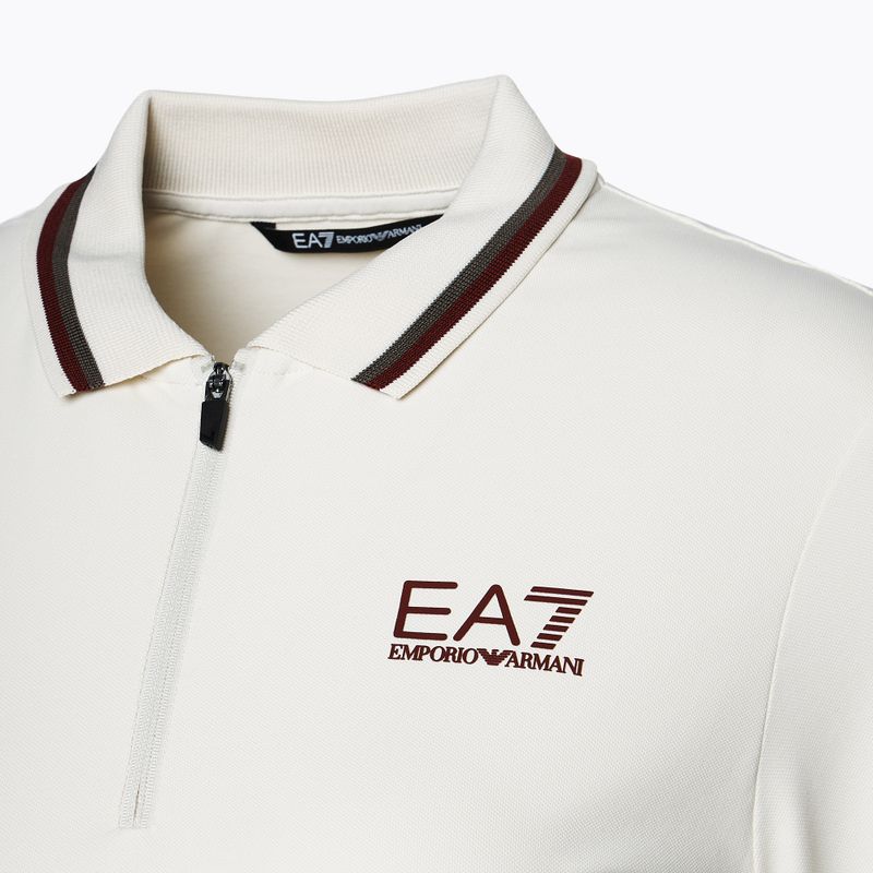 Longsleeve pentru femei EA7 Emporio Armani Golf Pro Polo silver birch 3