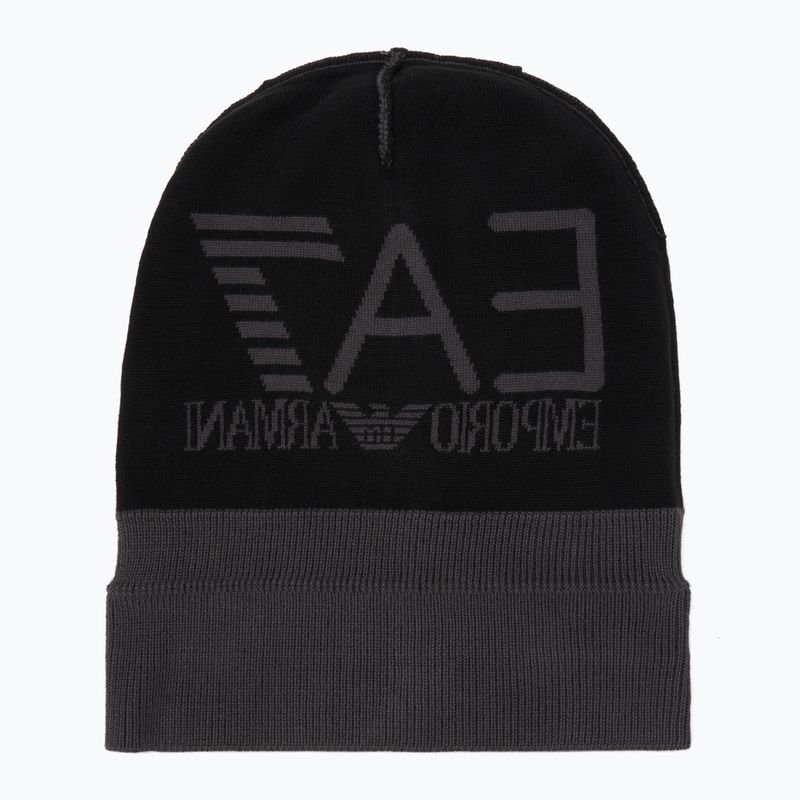 Căciulă de iarnă EA7 Emporio Armani Mountain Visibility Beanie armani blue / asphalt 4