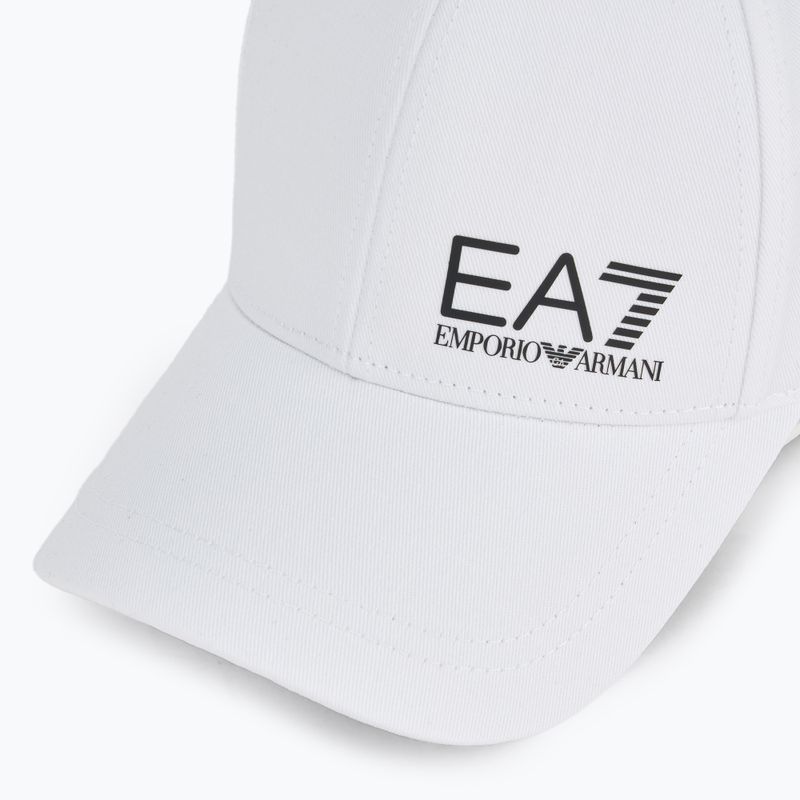 Șapcă EA7 Emporio Armani TrainCore IdentityLogo white/black 3