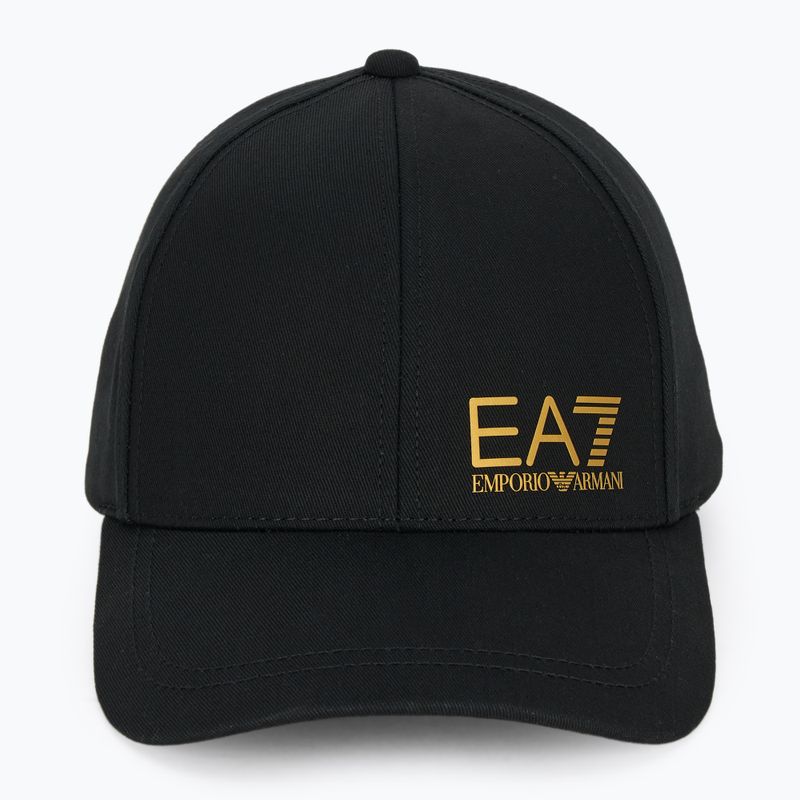 Șapcă EA7 Emporio Armani TrainCore IdentityLogo black / gold 2