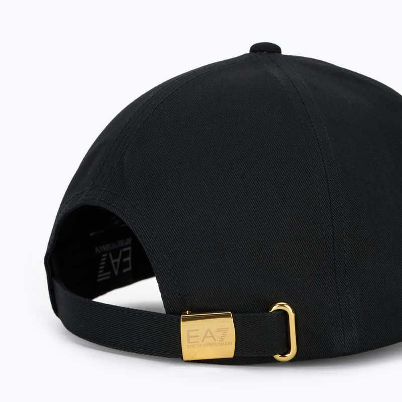 Șapcă EA7 Emporio Armani TrainCore IdentityLogo black / gold 4