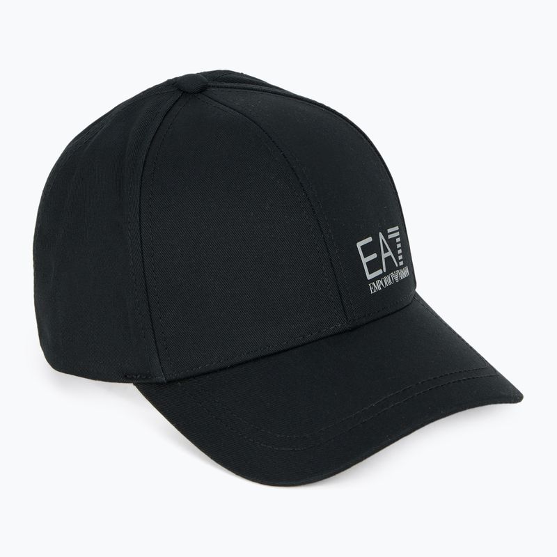 Șapcă EA7 Emporio Armani TrainCore IdentityLogo black/silver
