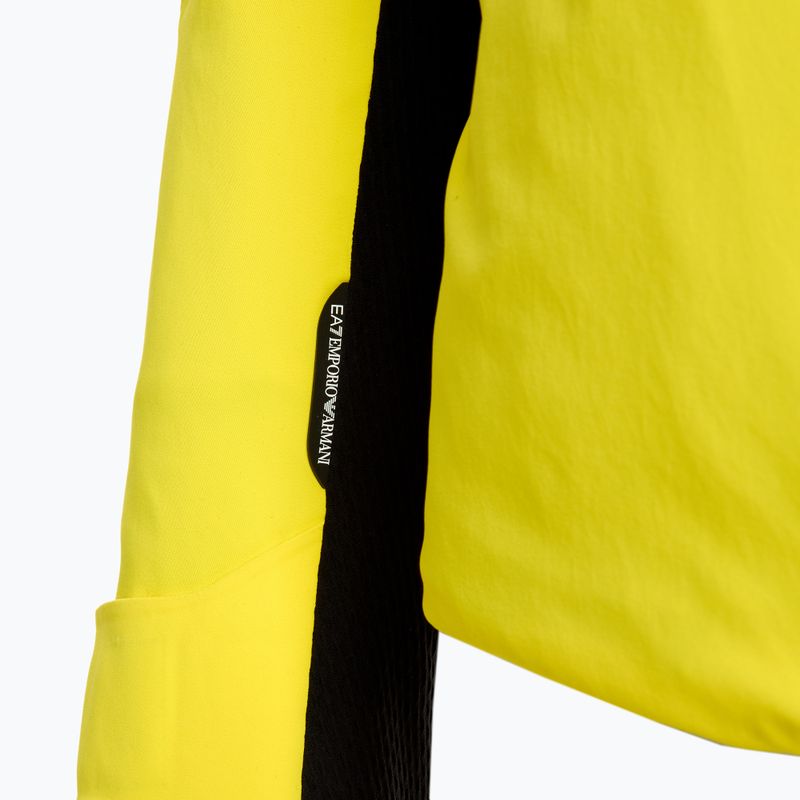 Geacă de schi pentru bărbați EA7 Emporio Armani Ski Kitzbuhel Protectum Logo blazing yellow 4