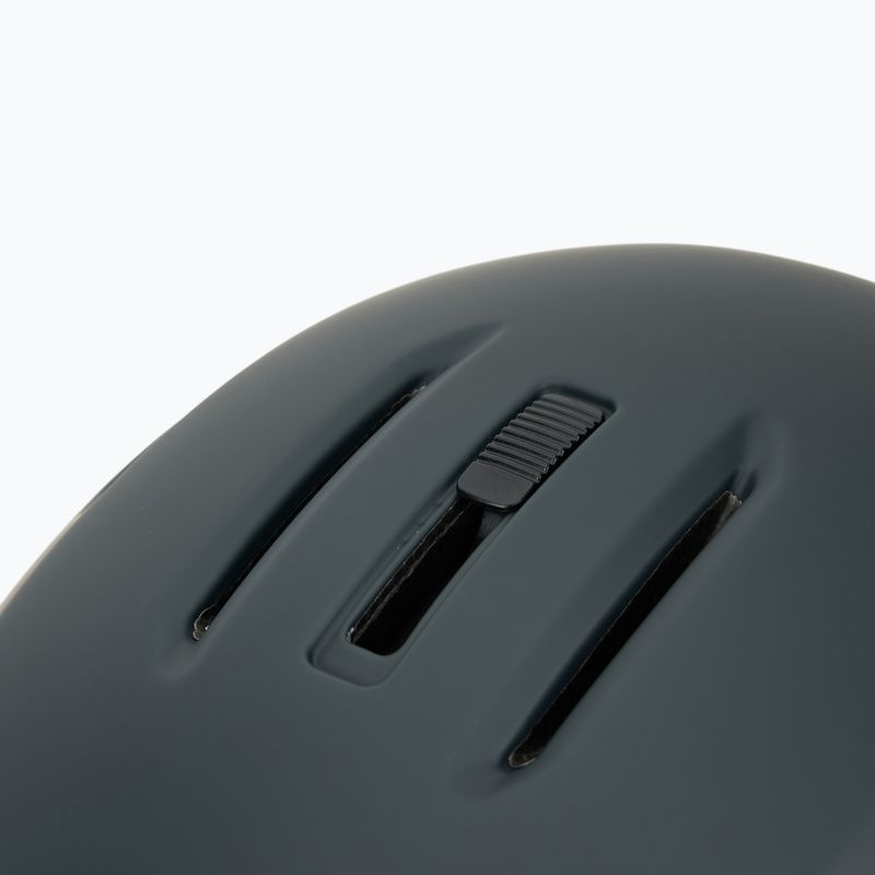 Cască de schi Briko Aran matt shark gray/light gray/electric lime 9