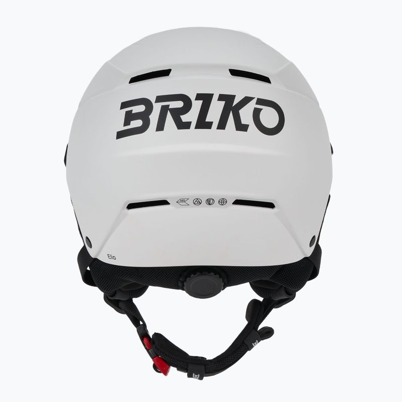 Cască de schi Briko Elio Visor matt white/black 4